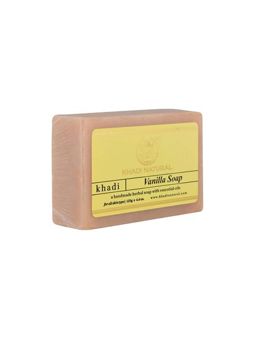 khadi natural herbal vanilla soap (100 g) - 16665426 - Very Small Image - 1