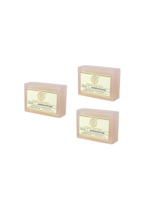 khadi natural organic sandalwood soap (375 g) - 16665429 - Very Small Image - 1