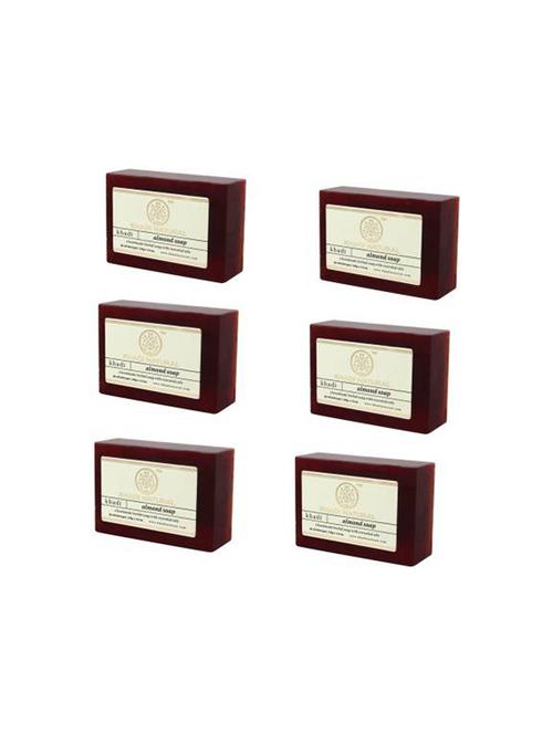 khadi natural organic almond soap (750 g) - 16665436 - Very Small Image - 1