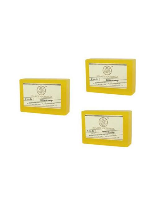 khadi natural organic lemon soap - 16665441 - Very Small Image - 1