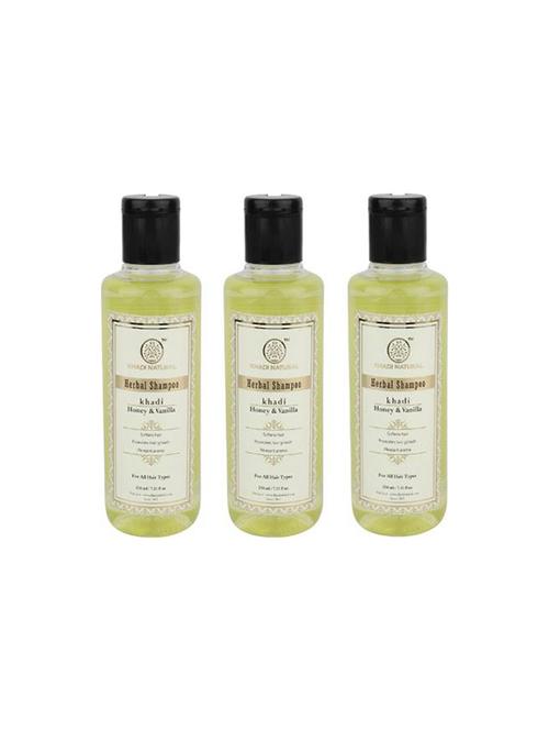 khadi natural herbal honey & vanilla shampoo - 16665480 - Very Small Image - 1