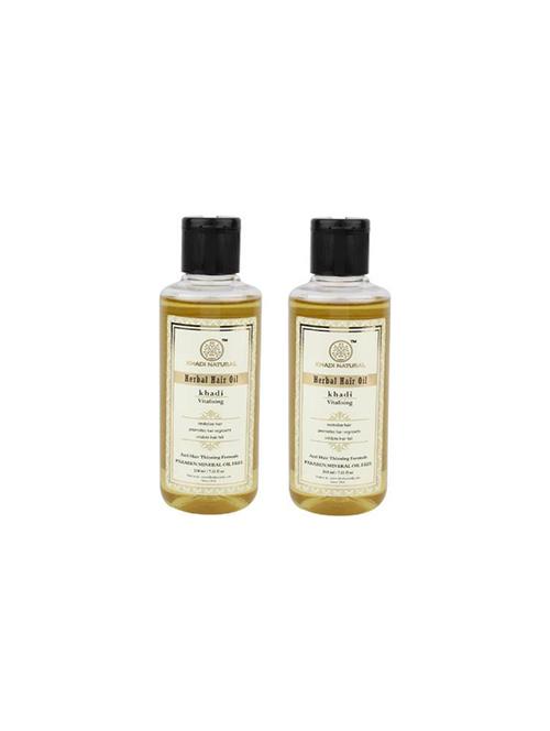khadi natural organic vitalishing hair oil - 16665483 - Very Small Image - 1