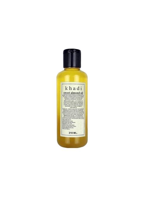 khadi natural sweet almond oil (210 ml) - 16665525 - Very Small Image - 1