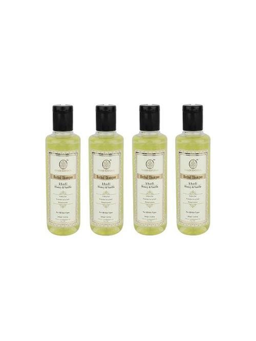 khadi natural herbal honey & vanilla shampoo - 16665529 - Very Small Image - 1