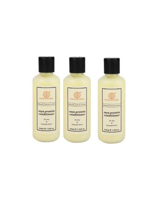 khadi natural soya protein shampoo (630 ml) - 16665539 - Very Small Image - 1