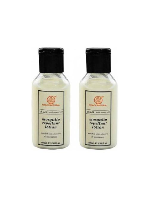 khadi natural herbal mosquito repellant lotion (pack of 2) - 16665548 - Very Small Image - 1