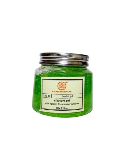 khadi natural herbal aloevera massage gel - green (200 g) - 16665620 - Very Small Image - 1