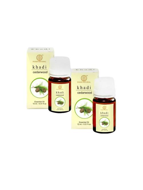 khadi natural cedarwood essential oil - 16665654 - Very Small Image - 1