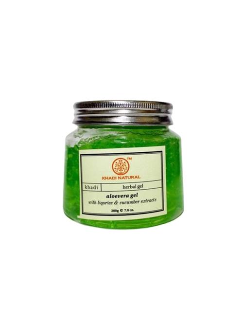khadi natural aloevera gel ( green ) (400 g) - 16665656 - Very Small Image - 1