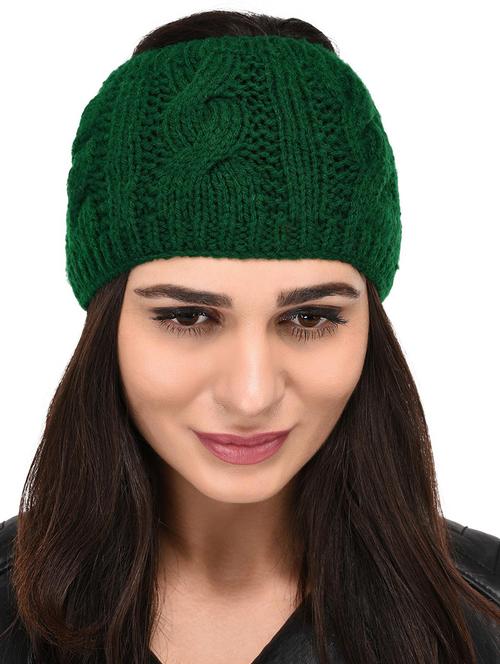 green wool winter cap - 16665717 - Very Small Image - 1