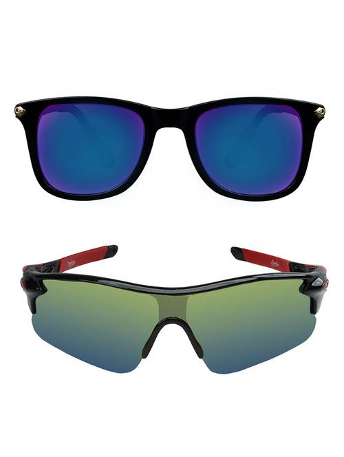 zyaden combo of 2 sunglasses (combo-3710) - 16666306 - Very Small Image - 1