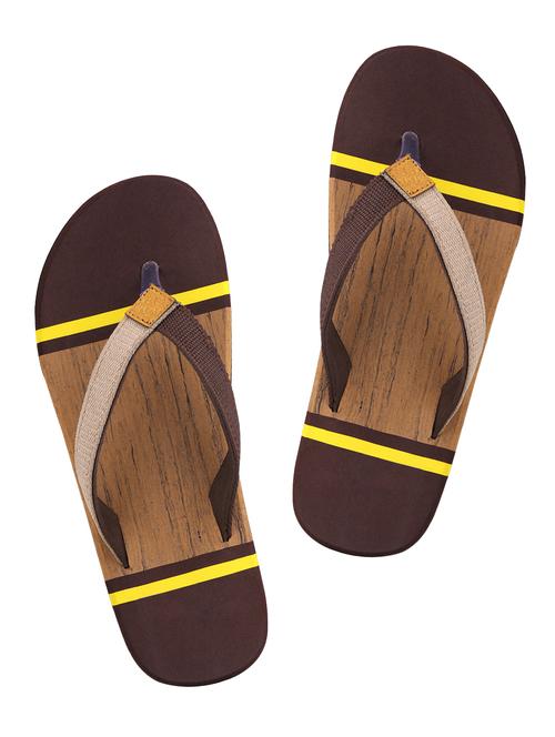 brown toe separator flip flops - 16666326 - Very Small Image - 1