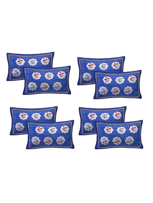 cotton printed pillow covers 4 sets (8 pieces) - 16667037 - Very Small Image - 1