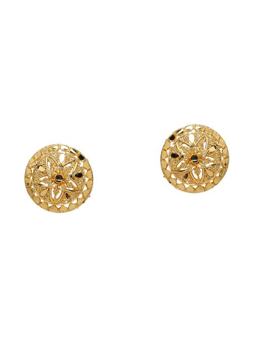 gold metal studs earring - 16668050 - Very Small Image - 1