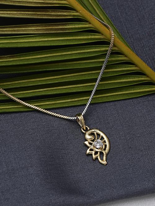 gold metal pendant - 16668065 - Very Small Image - 1