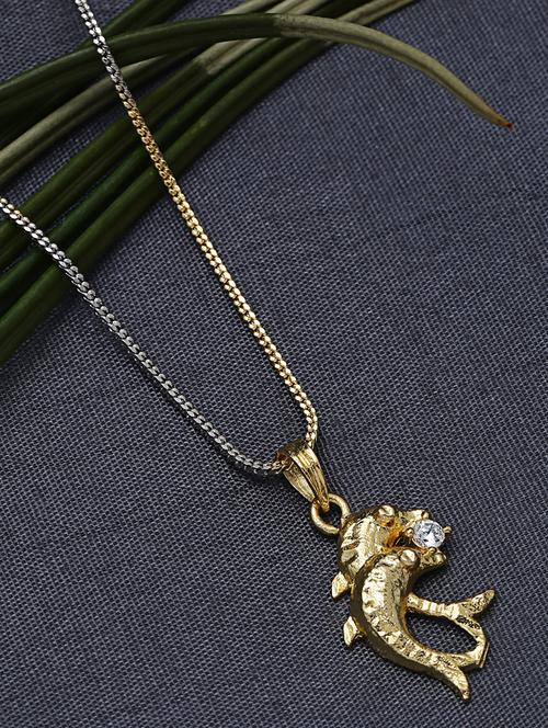 gold metal pendant - 16668066 - Very Small Image - 1