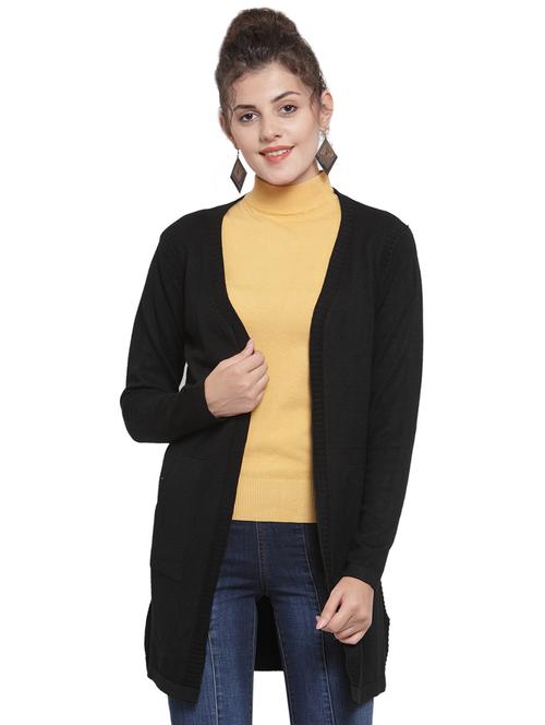 long sleeved long line shrug - 16668376 - Very Small Image - 1
