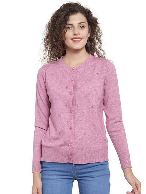 long sleeved embellished cardigan - 16668392 - Very Small Image - 1