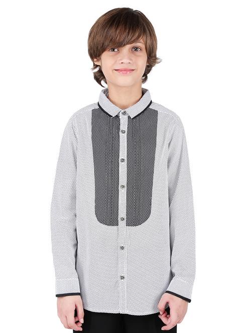 long sleeved curved hem shirt - 16669377 - Very Small Image - 1