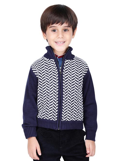 long sleeved chevron jacket - 16669393 - Very Small Image - 1