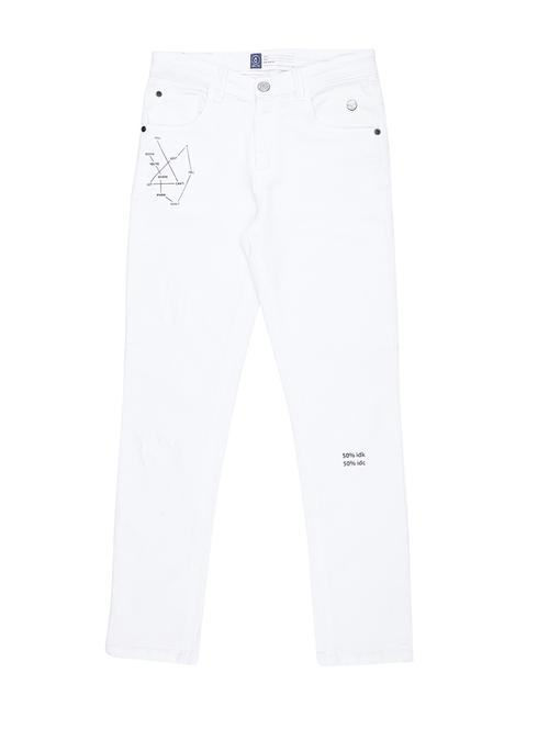 white denim washed jean - 16672360 - Very Small Image - 1