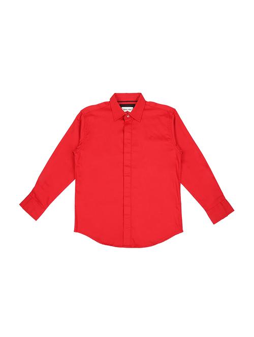 red cotton shirt - 16672424 - Very Small Image - 1