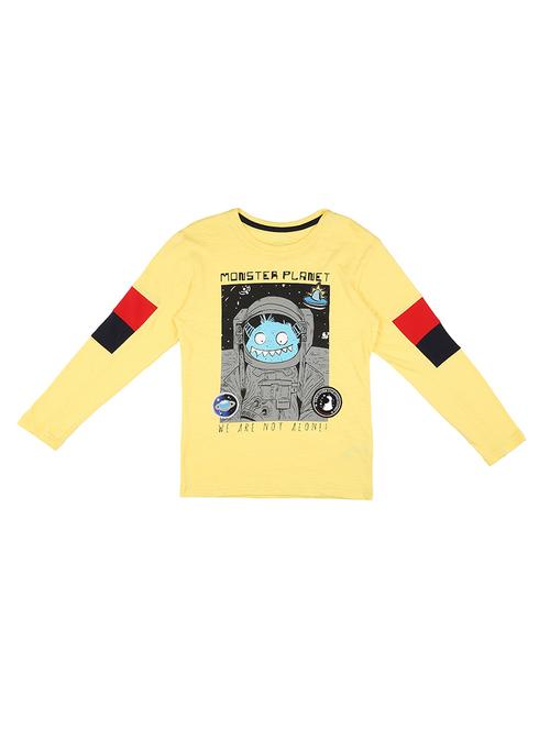 yellow cotton tshirt - 16672548 - Very Small Image - 1