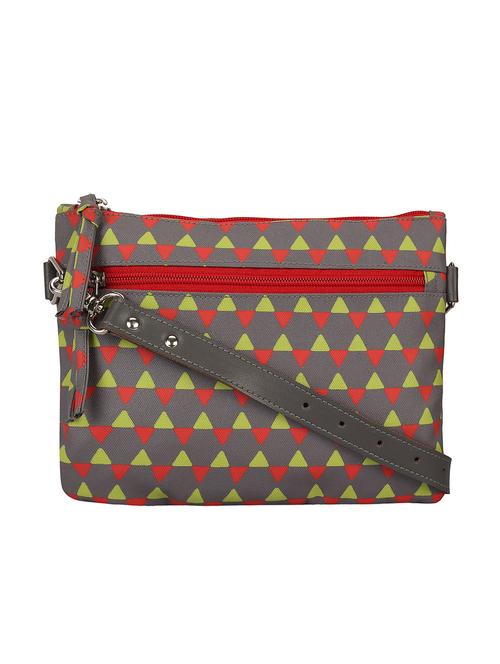 grey polyester sling bag - 16672794 - Very Small Image - 1