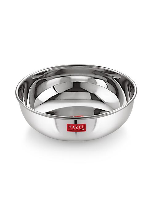 stainless steel heavy tasra kadhai - 16672817 - Very Small Image - 1