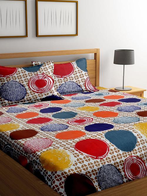 double bedsheet with 2 pillow cover - 16673736 - Very Small Image - 1