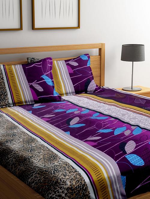 double bedsheet with 2 pillow cover - 16673739 - Very Small Image - 1