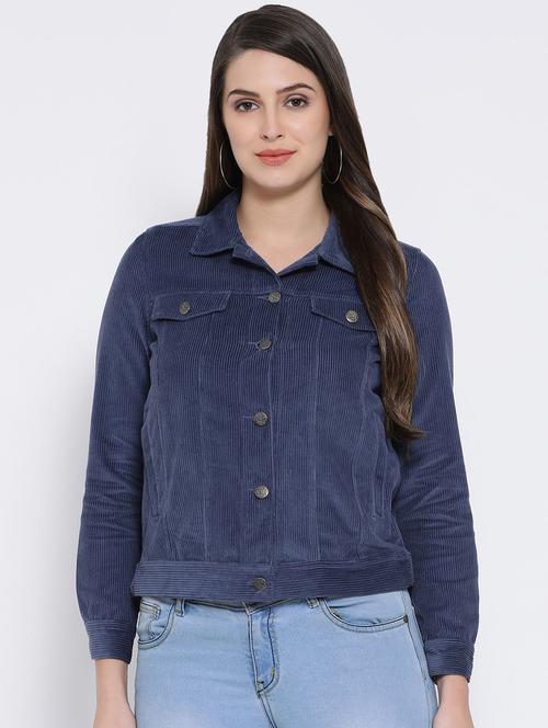 pocket detail long sleeved jacket - 16673778 - Very Small Image - 1