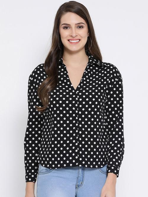long sleeved polka dots shirt - 16673840 - Very Small Image - 1