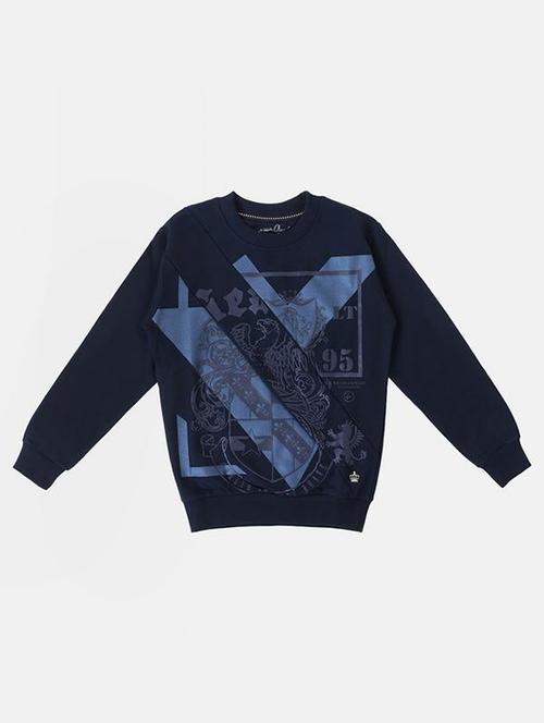 navy blue fleece sweatshirt - 16674245 - Very Small Image - 1