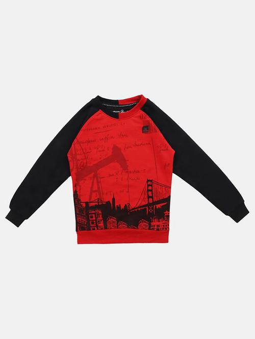red fleece sweatshirt - 16674265 - Very Small Image - 1