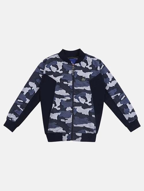 navy blue fleece sweatshirt - 16674286 - Very Small Image - 1