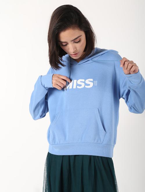 drop shoulder hooded wool pullover - 16675726 - Very Small Image - 1