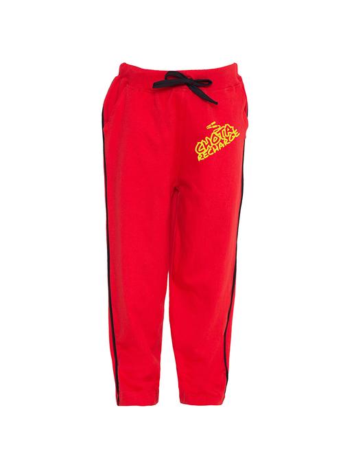 red cotton track wear - 16675879 - Very Small Image - 1
