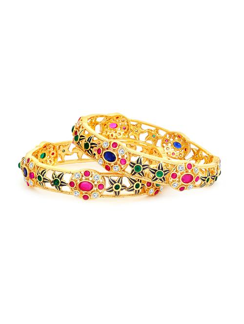 multi colored metal bangles - 16678896 - Very Small Image - 1