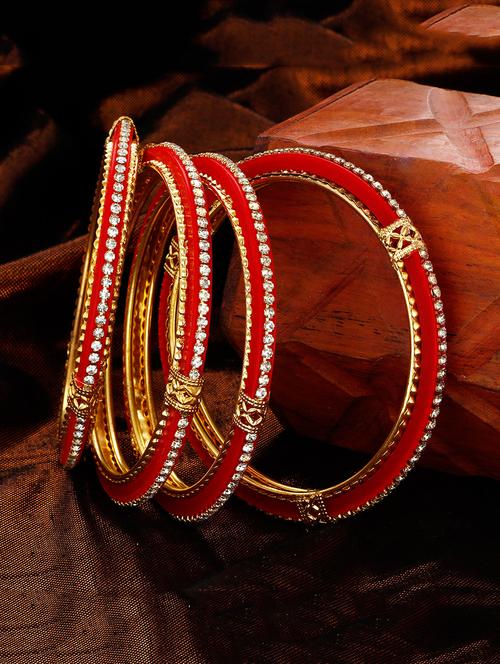 red gold tone metal bangles - 16678937 - Very Small Image - 1