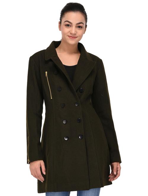 double breasted trench/overcoat coat - 16679812 - Very Small Image - 1