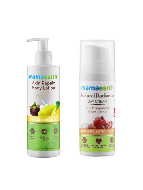 mamaearth skin repair natural winter body lotion and day cream with spf 20+ - 16681267 - Very Small Image - 1