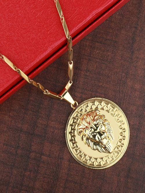 gold metal pendant - 16681419 - Very Small Image - 1