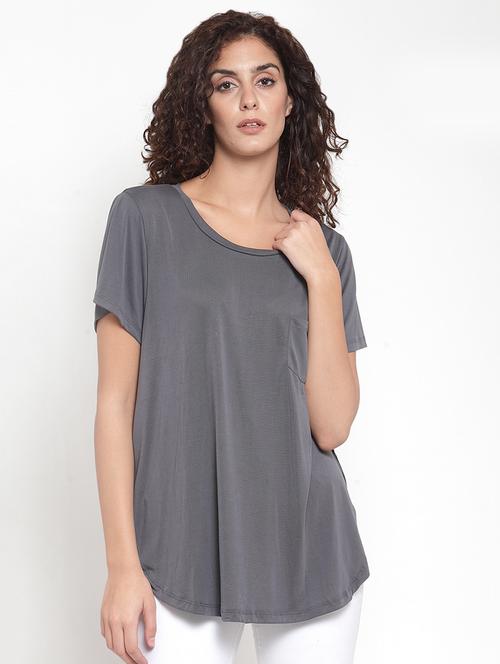 round neck pocket patch tee - 16685158 - Very Small Image - 1