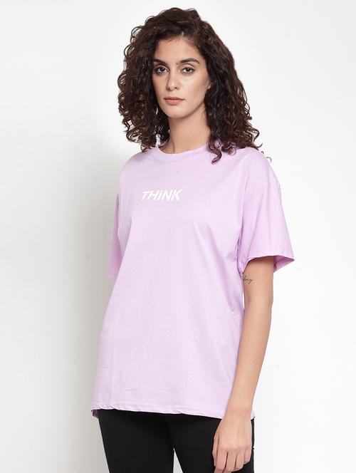 drop shoulder slogan tee - 16685164 - Very Small Image - 1