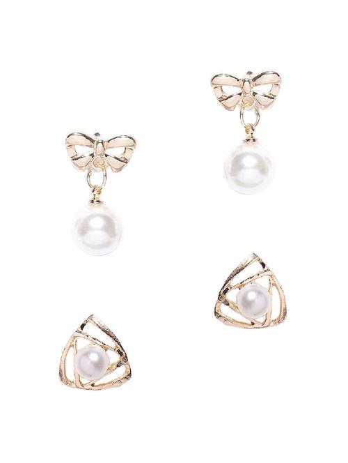 gold plated combo's. earring - 16686005 - Very Small Image - 1