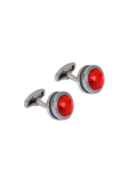 red metal cufflinks - 16689860 - Very Small Image - 1