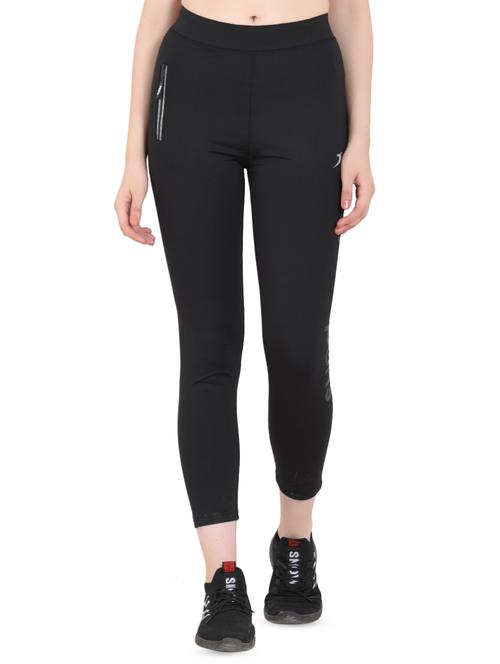 high rise zipper detail track pant - 16691026 - Very Small Image - 1