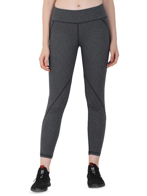 high rise solid track pant - 16691029 - Very Small Image - 1