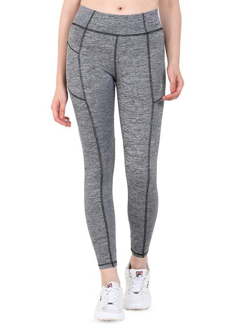 high rise solid track pant - 16691033 - Very Small Image - 1